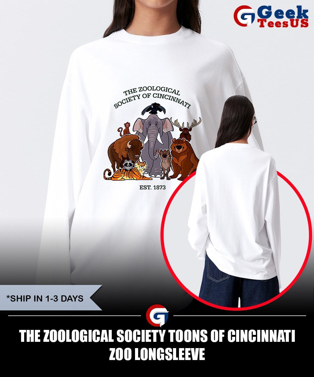 The Zoological Society Toons of Cincinnati Zoo shirt