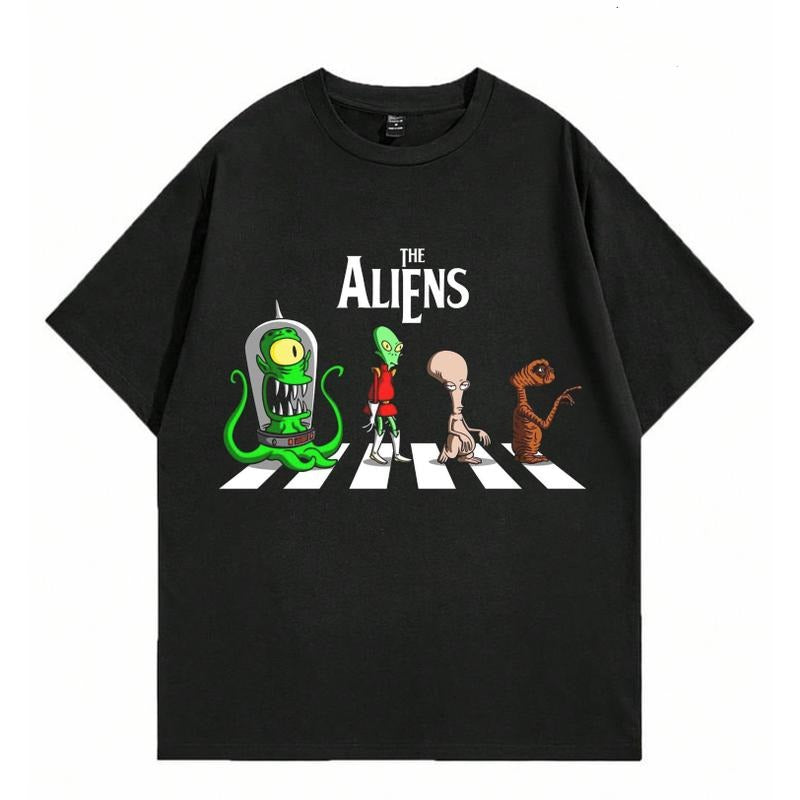 The abbey road the aliens t-shirt Hoodie, Sweatshirt | HypeDripTees.com