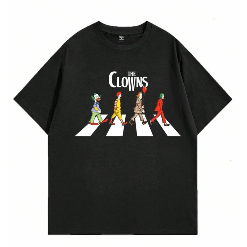 The abbey road the clowns t-shirt Hoodie, Sweatshirt | HypeDripTees.com