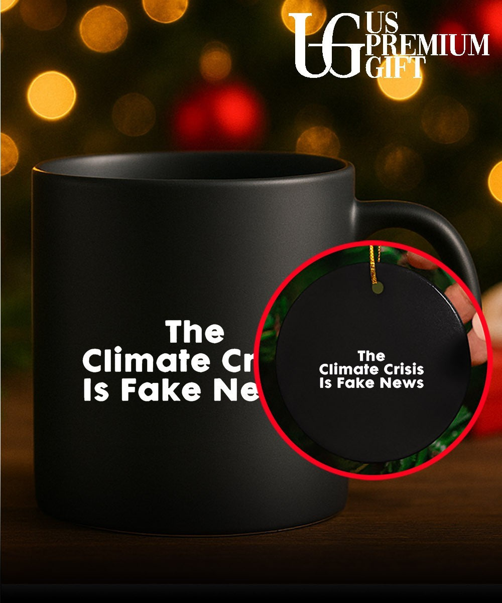 The climate crisis is fake News shirt