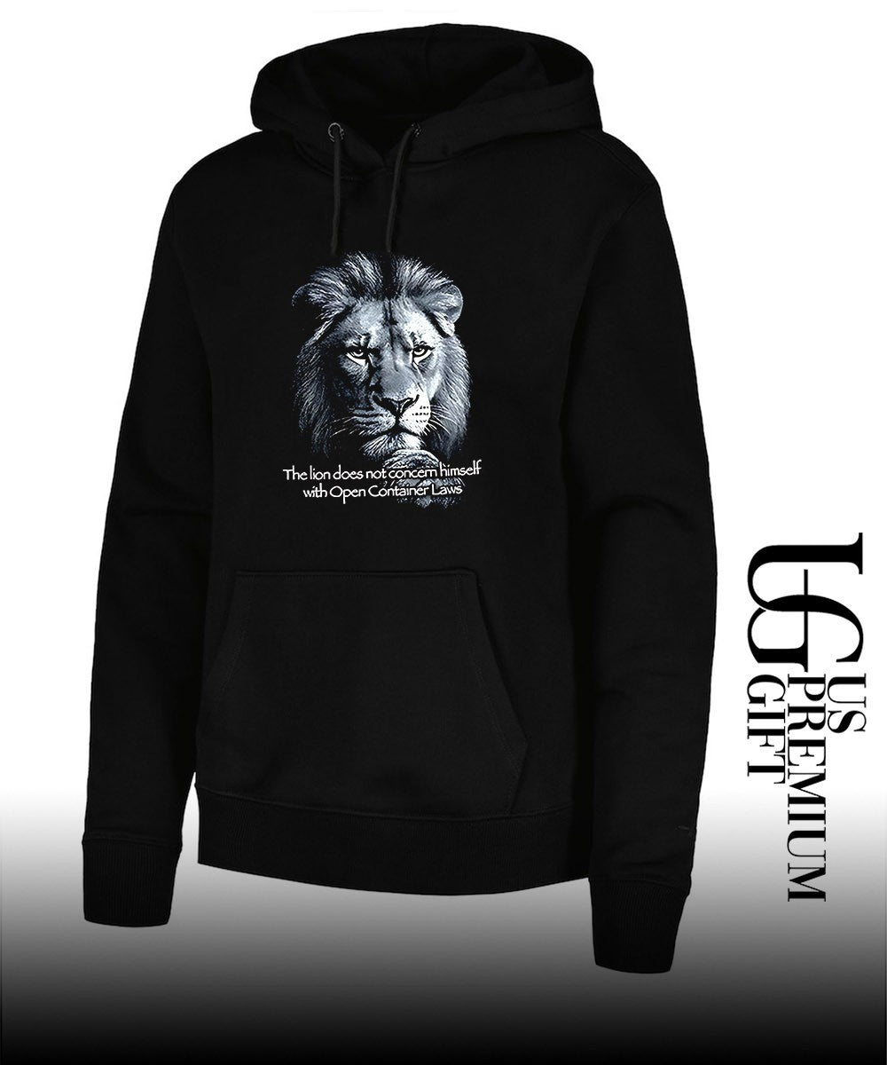 The lion does not concern himself with open container laws shirt