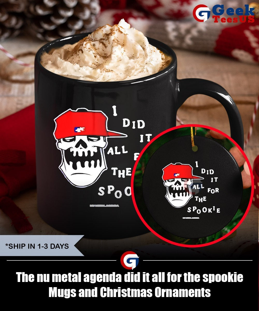 The nu metal agenda did it all for the spookie shirt
