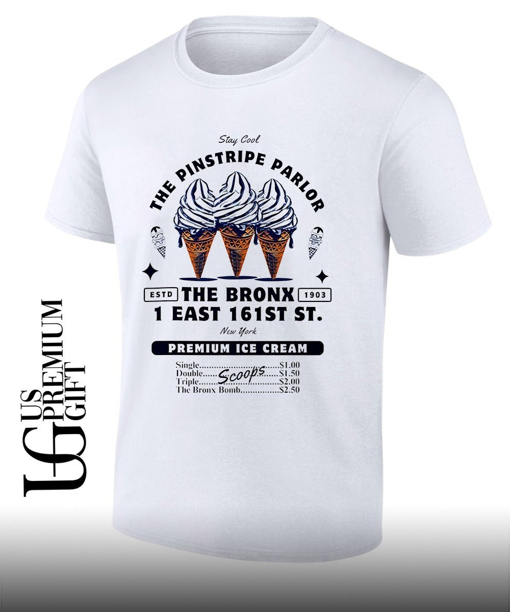 The pinstripe parlor the Bronx 1 East 161 St New York Yankees Estd 1903 shirt