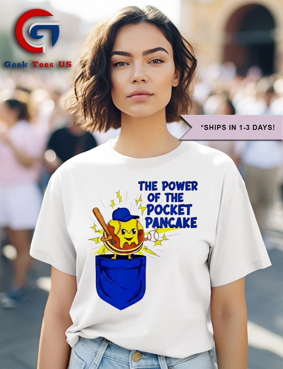 The power of the pocket pancake Milwaukee Brewers shirt