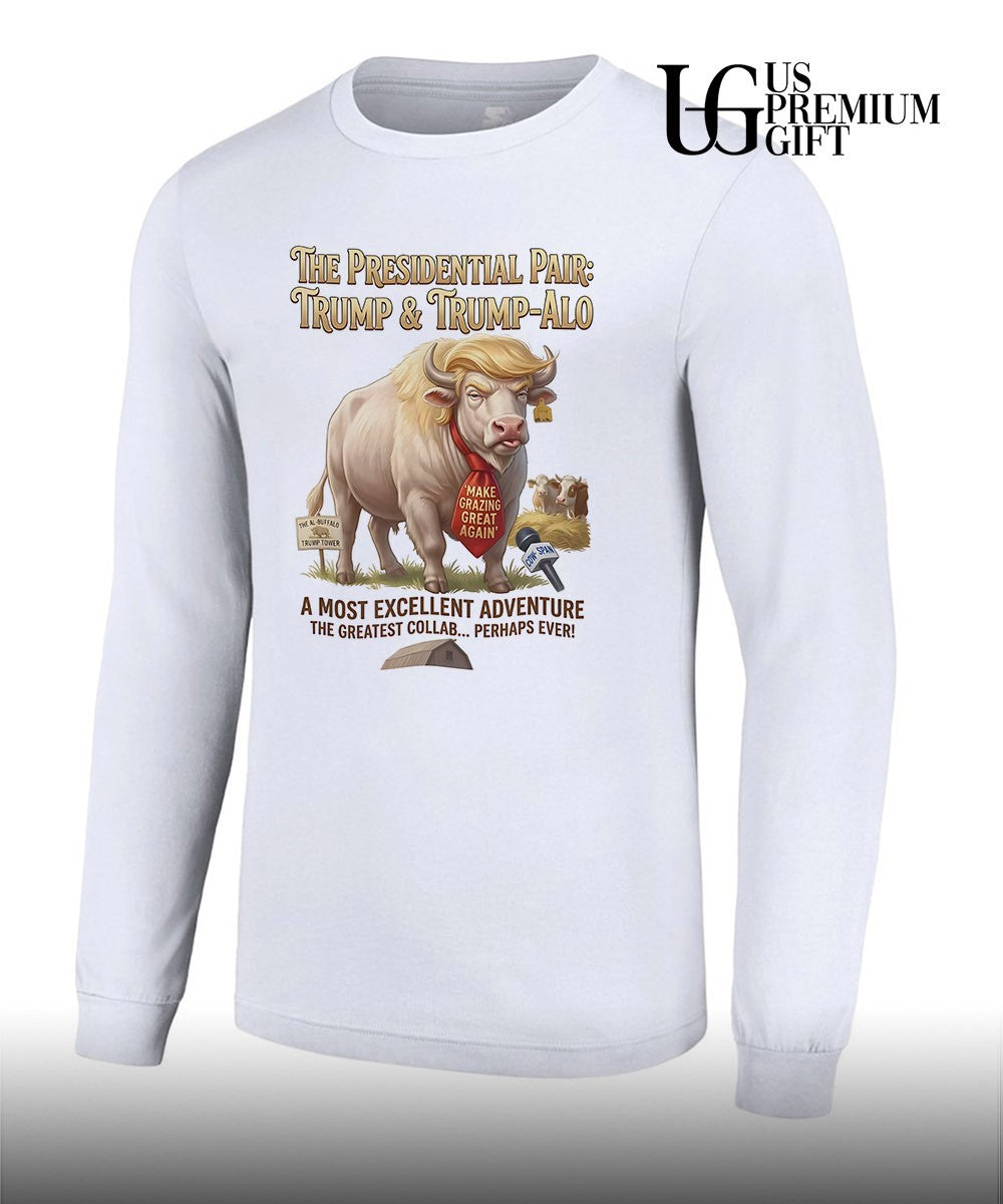 The presidential pair Trump and trump-alo shirt