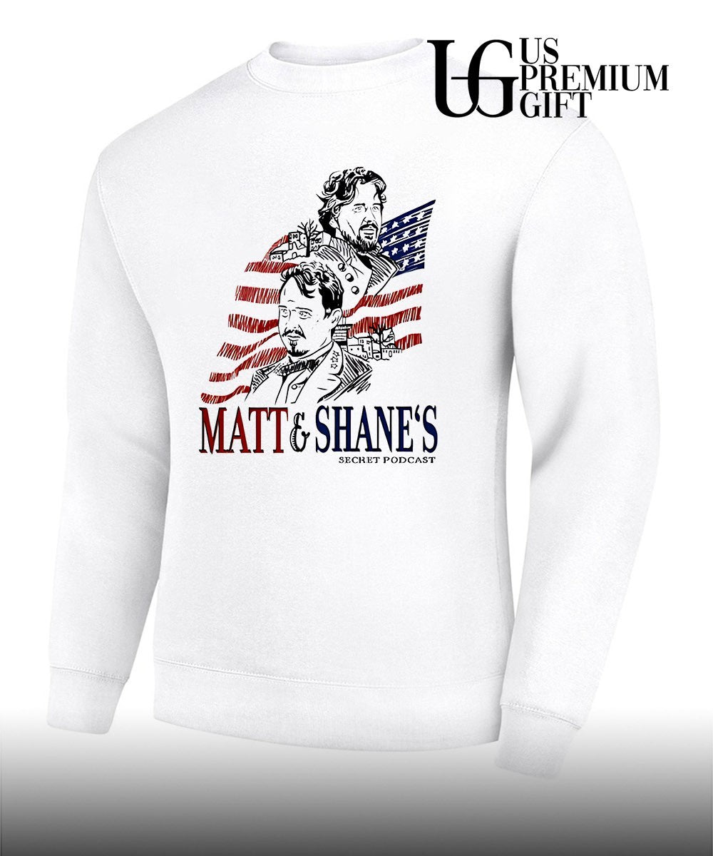 Theo Von wears Matt and Shane’s shirt