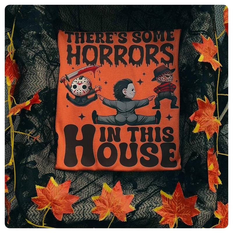 There's Some  s In This House Shirt Jason Voorhees Michael Myers Freddy Krueger Shirt Spooky Season Halloween Gift,...