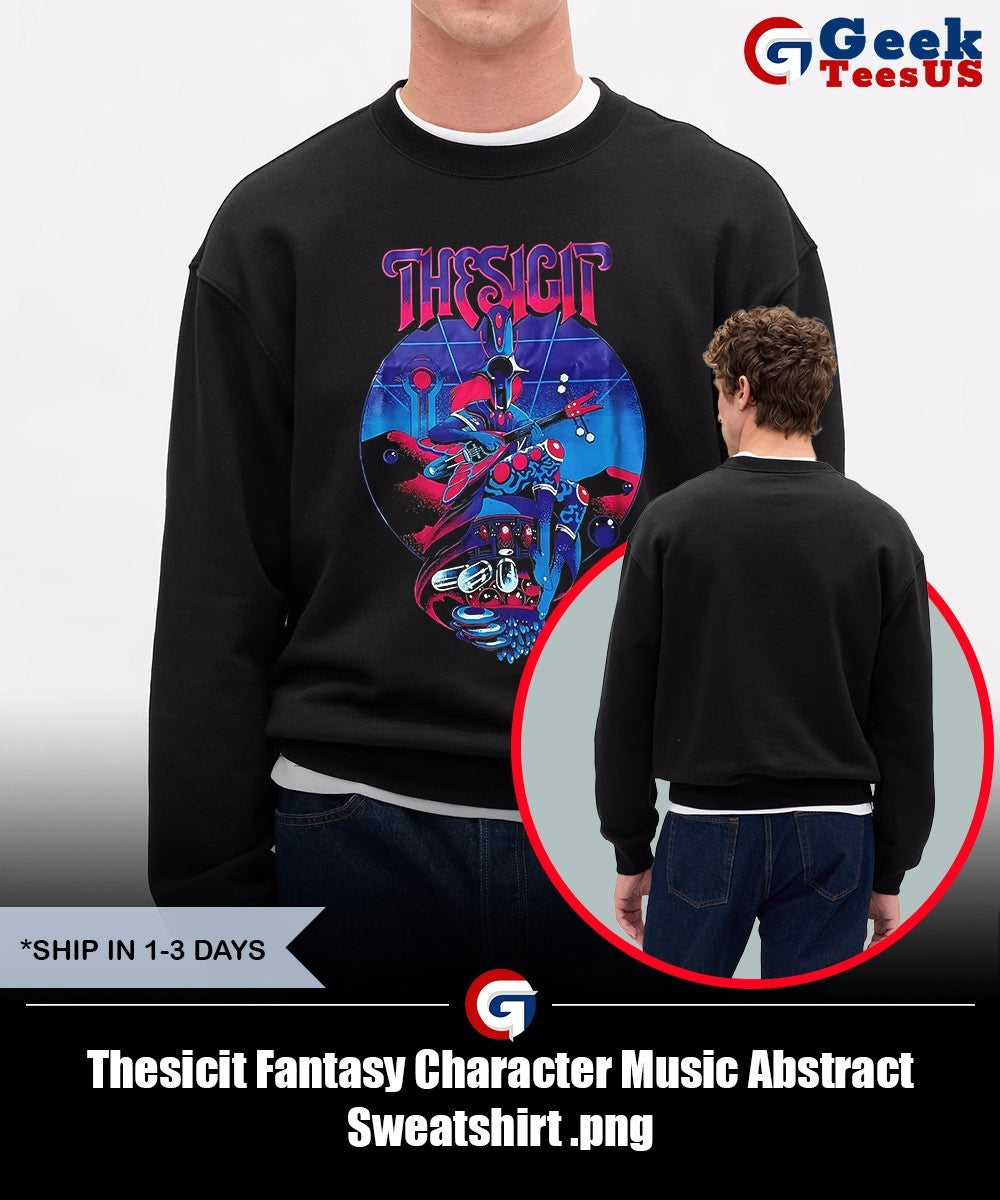 Thesicit Fantasy Character Music Abstract shirt