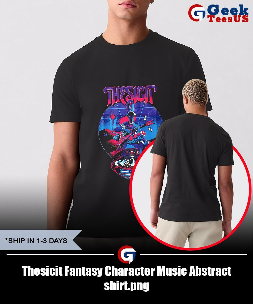 Thesicit Fantasy Character Music Abstract shirt