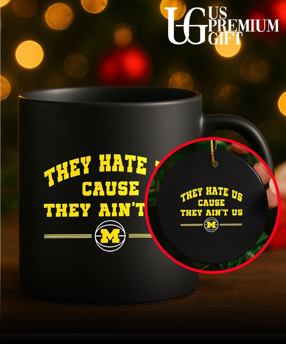 They hate us cause they ain’t us Michigan Wolverines Men’s Basketball NCAA National Champions shirt