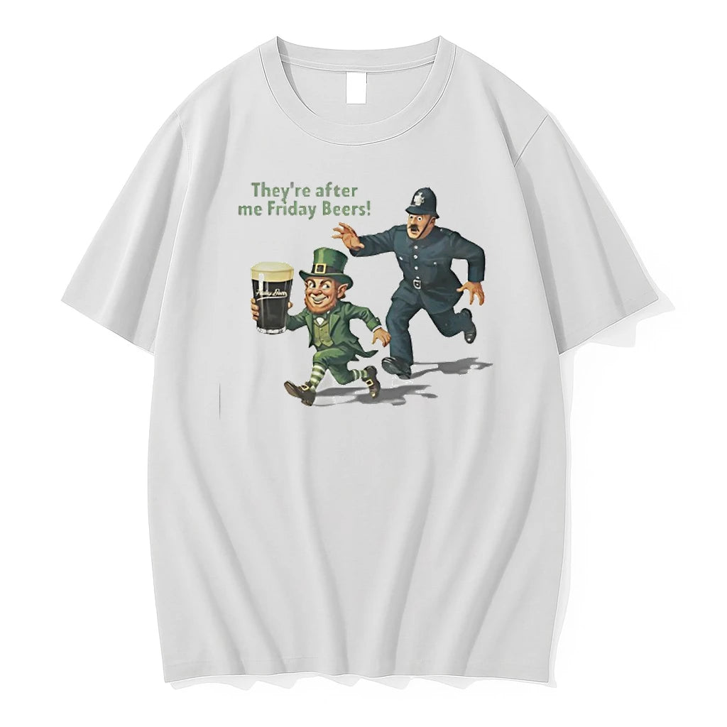 Theyre After Me Friday Beers St Patricks Day Tshirts Sweater Hoodie, Sweatshirt | HypeDripTees.com