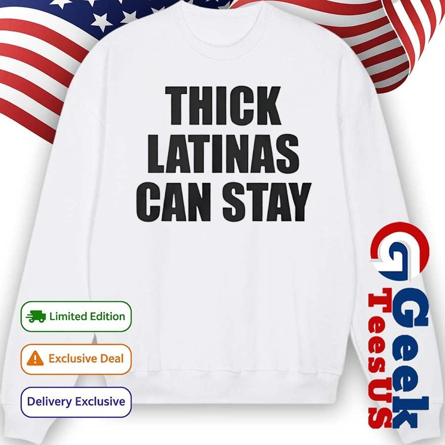 Thick Latinas can stay shirt