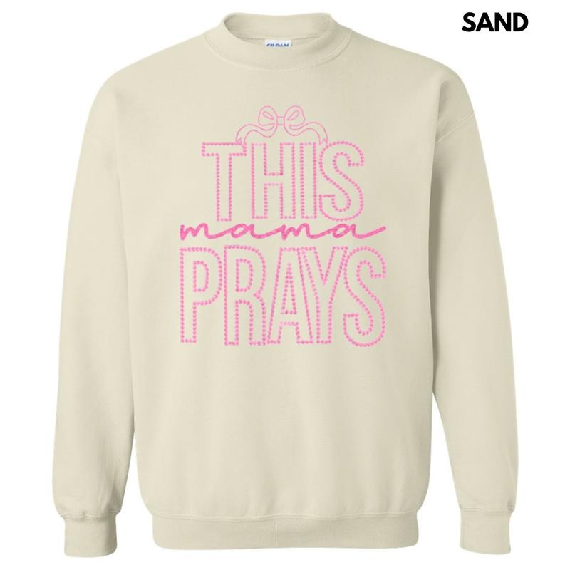 This Mama Prays Rosette Sweatshirt T-Shirts, Hoodie | HypeDripTees.com