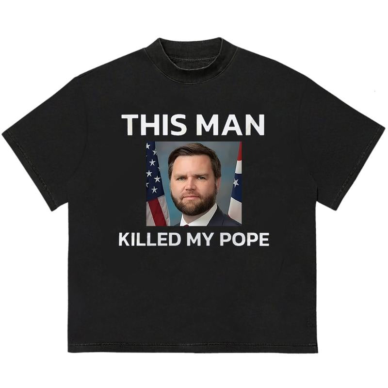 This Man Killed My Poope T-Shirt Cozy & Relaxed Essential Lightweight and Breathable Hoodie, Sweatshirt | HypeDripTees.com