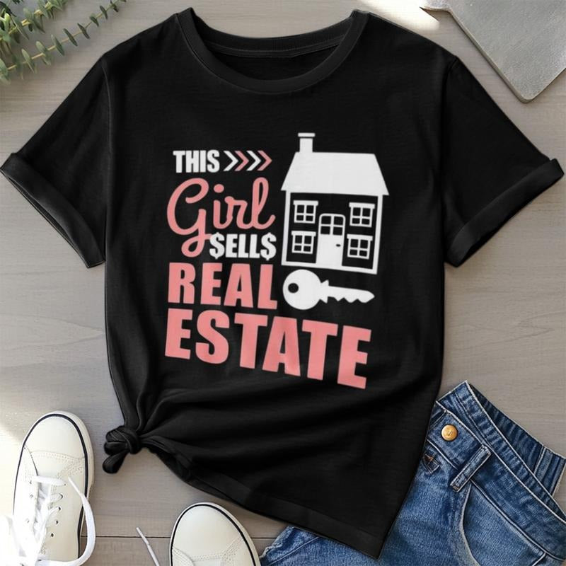 This Real Estate Real Estate Agent T-Shirt Top Womenswear Hoodie, Sweatshirt | HypeDripTees.com