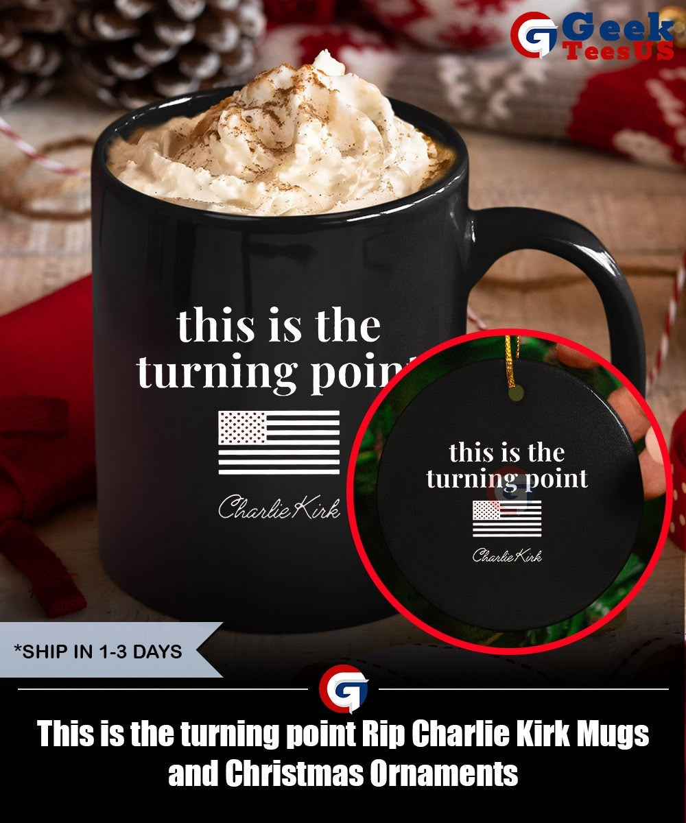 This is the turning point Rip Charlie Kirk shirt