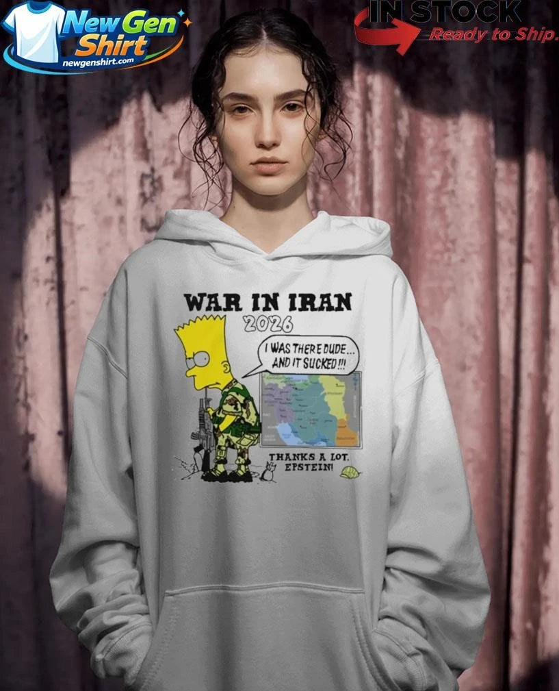 Thompsons War In Iran 2026 Thanks A Lot Epstein Shirt