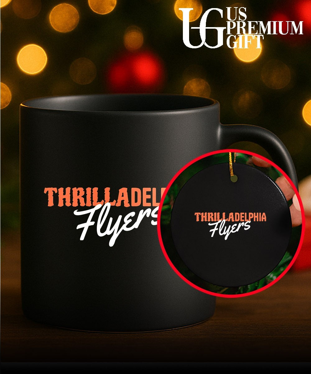 Thrilladelphia flyers logo shirt