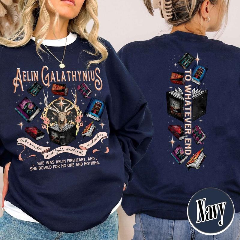 Throne of Glass Series Sweatshirt, Aelin Galathynius Sweatshirt, Aelin Galathynius Sweatshirt, the Thirteen Throne...