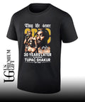 Thug Life 4ever 30 Years Later We Remember Tupac Shakur 1971-1996 signature shirt