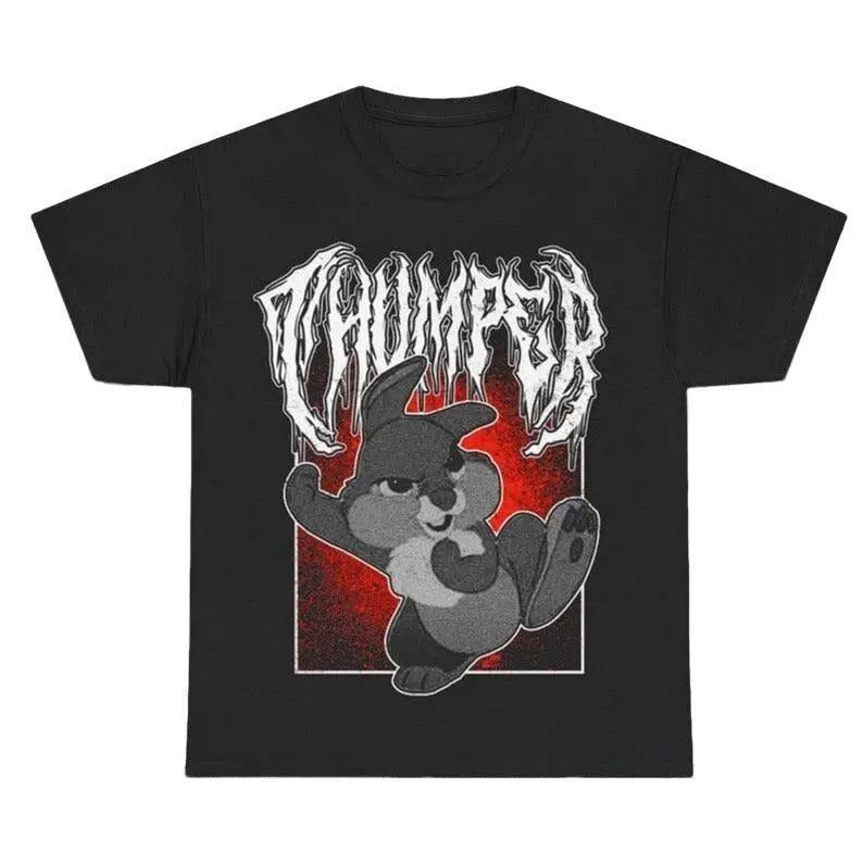 Thumper Bambi Metal Shirt, Goth Punk Tee Deathmetal Halloween Hoodie, Sweatshirt | HypeDripTees.com