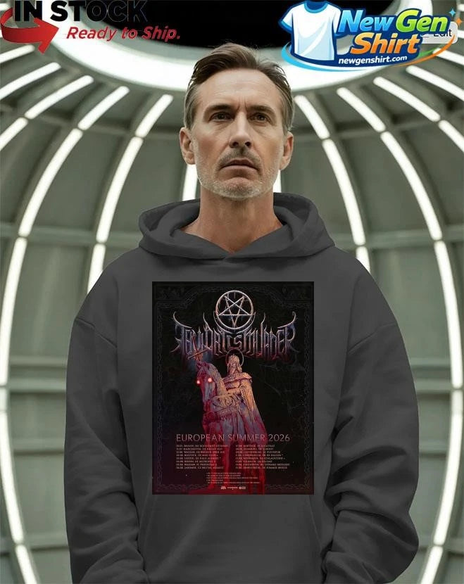 Thy Art Is Murder Year Of The Fire Horse European Summer 2026 Tour Shirt