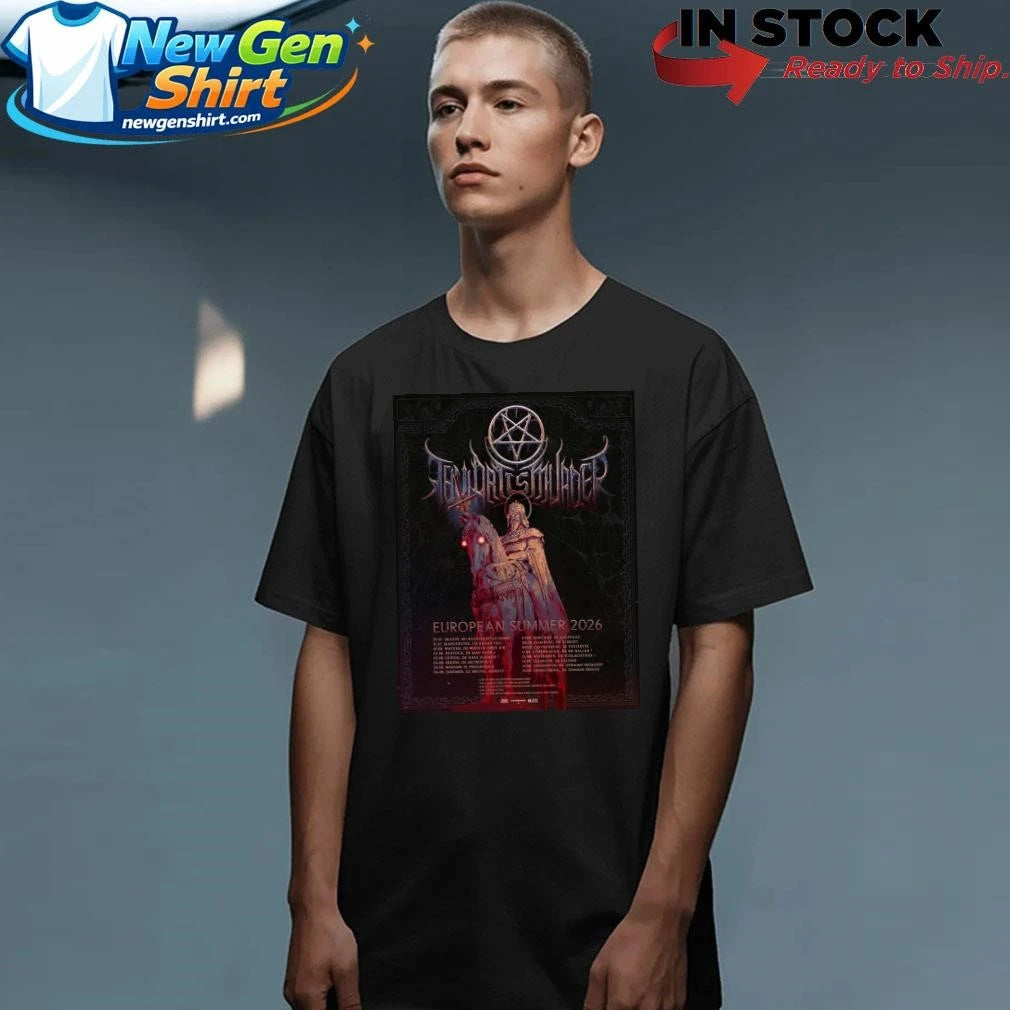 Thy Art Is Murder Year Of The Fire Horse European Summer 2026 Tour Shirt