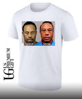 Tiger Woods Mugshot 2017 and 2026 portrait shirt