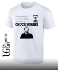 Time waits for no man unless that man is Chuck Norris shirt