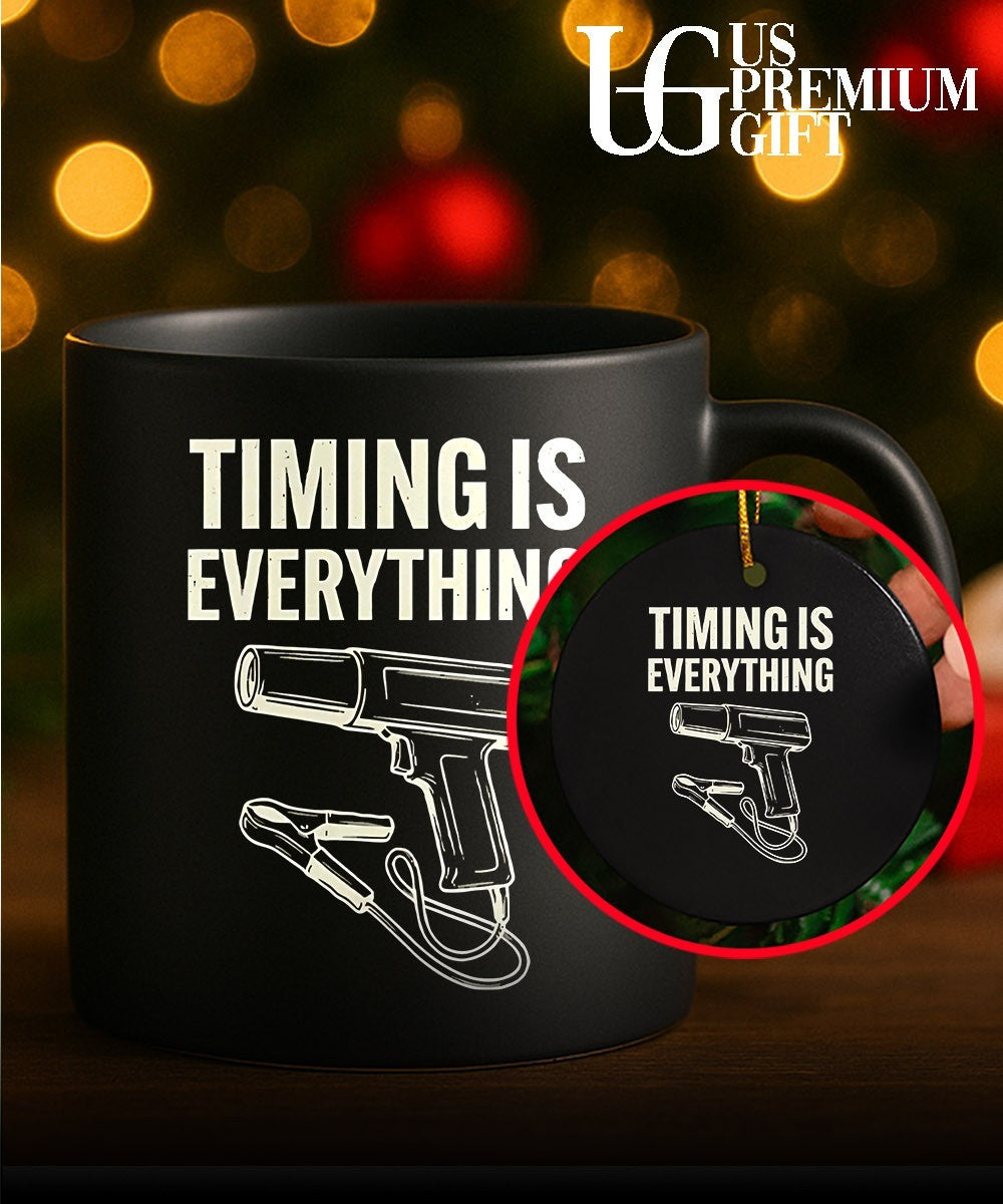 Timing is everything Mechanic Garage Humor shirt
