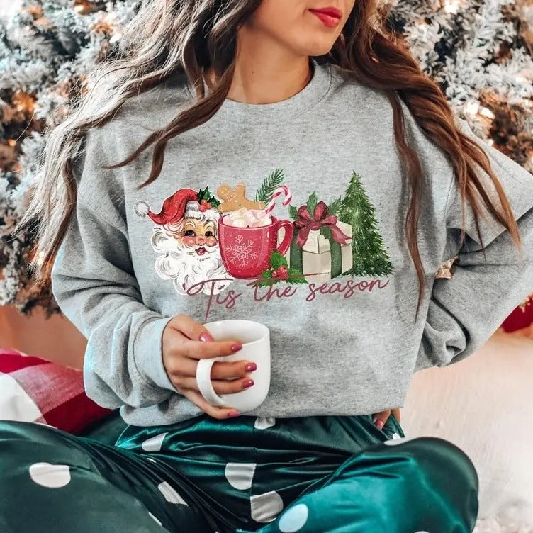 Tis Season Tis Season Merry Cute Winter Cotton T-Shirts, Hoodie, Sweatshirt