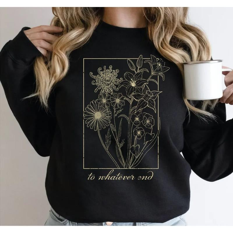 To Whatever End T Shirt, Sjm Quotes, Throne Of Glass T Shirt, Sjm Tee, You Do Not Yield T Shirt, Acotar Merch, Aelin...