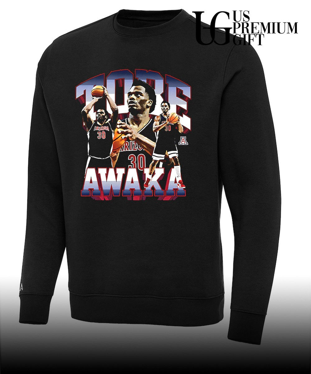 Tobe Awaka Arizona Wildcats men’s basketball 2026 graphic shirt