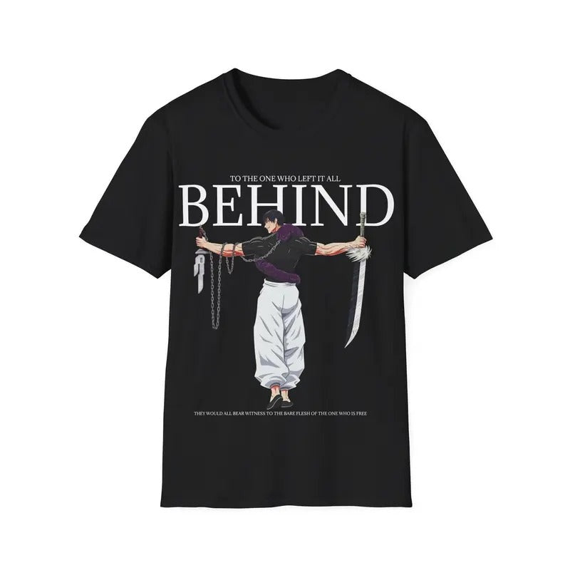 Toji T-Shirt, JJK tshirt, jujutsu kaisen T-shirt, anime T-shirt Menswear Top Hoodie, Sweatshirt | HypeDripTees.com