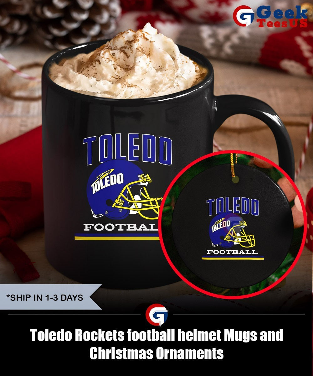 Toledo Rockets football helmet shirt