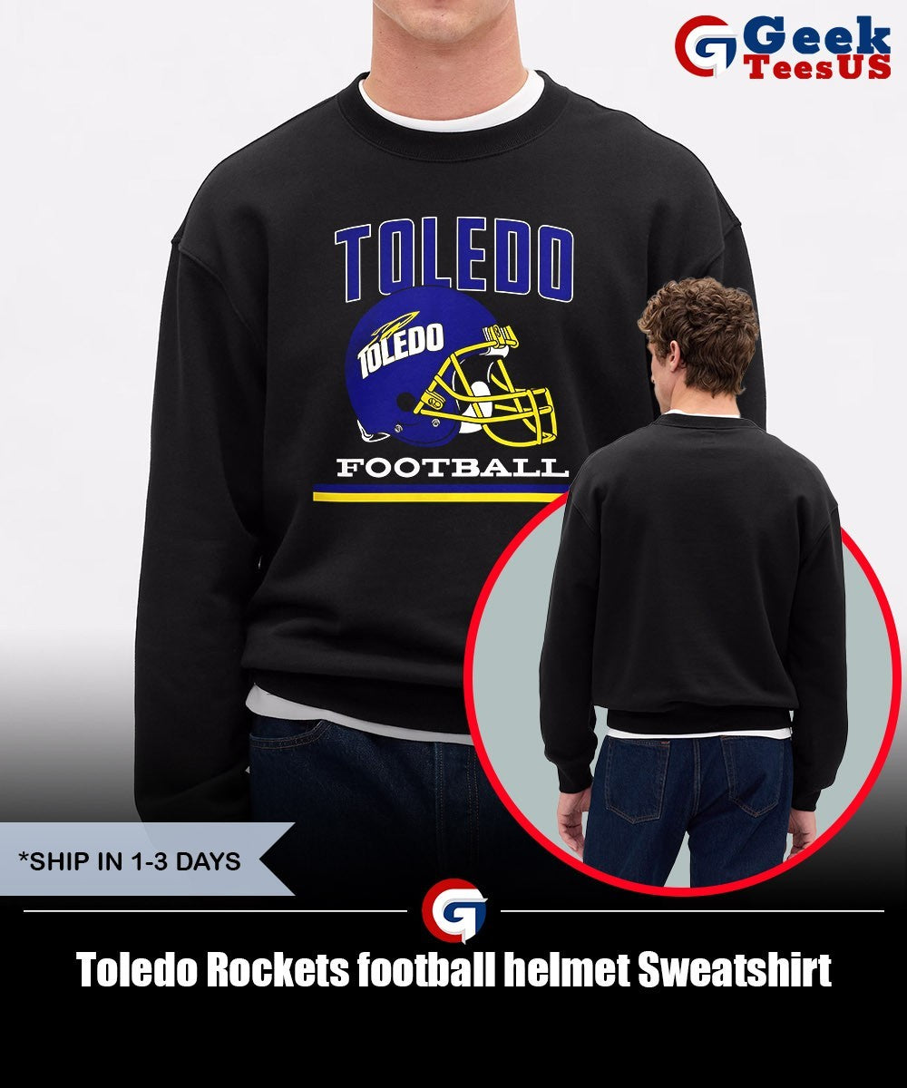 Toledo Rockets football helmet shirt