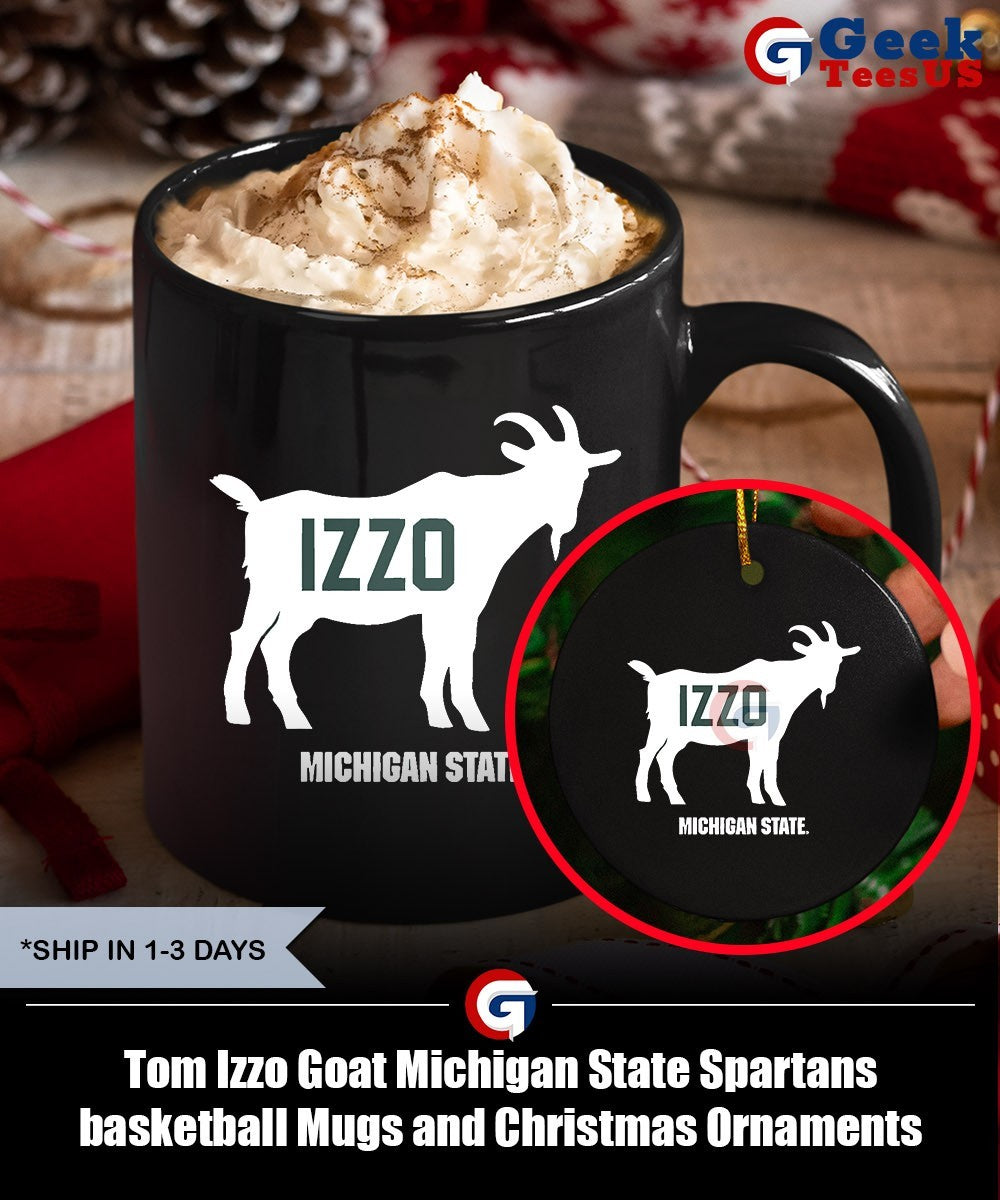 Tom Izzo Goat Michigan State Spartans basketball shirt