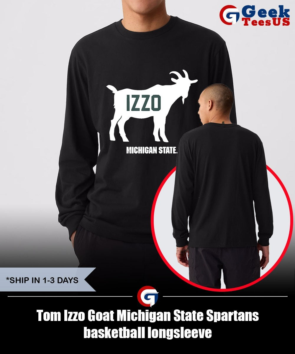 Tom Izzo Goat Michigan State Spartans basketball shirt