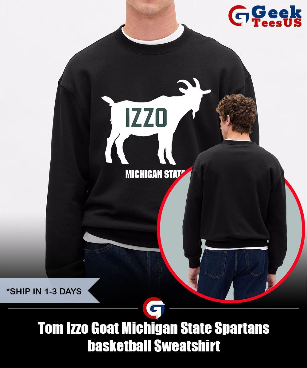 Tom Izzo Goat Michigan State Spartans basketball shirt
