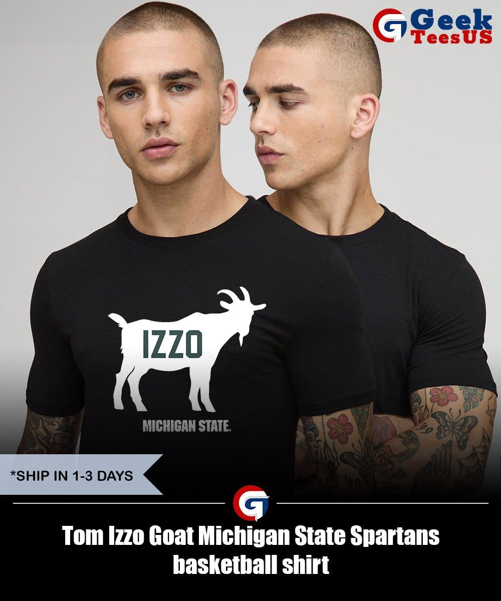Tom Izzo Goat Michigan State Spartans basketball shirt