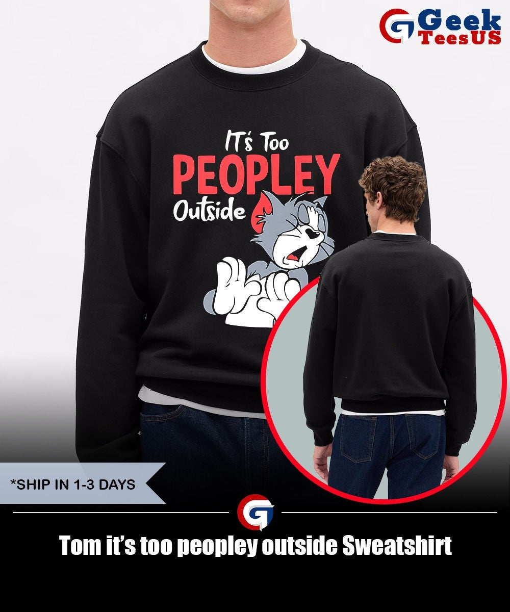 Tom it’s too peopley outside shirt
