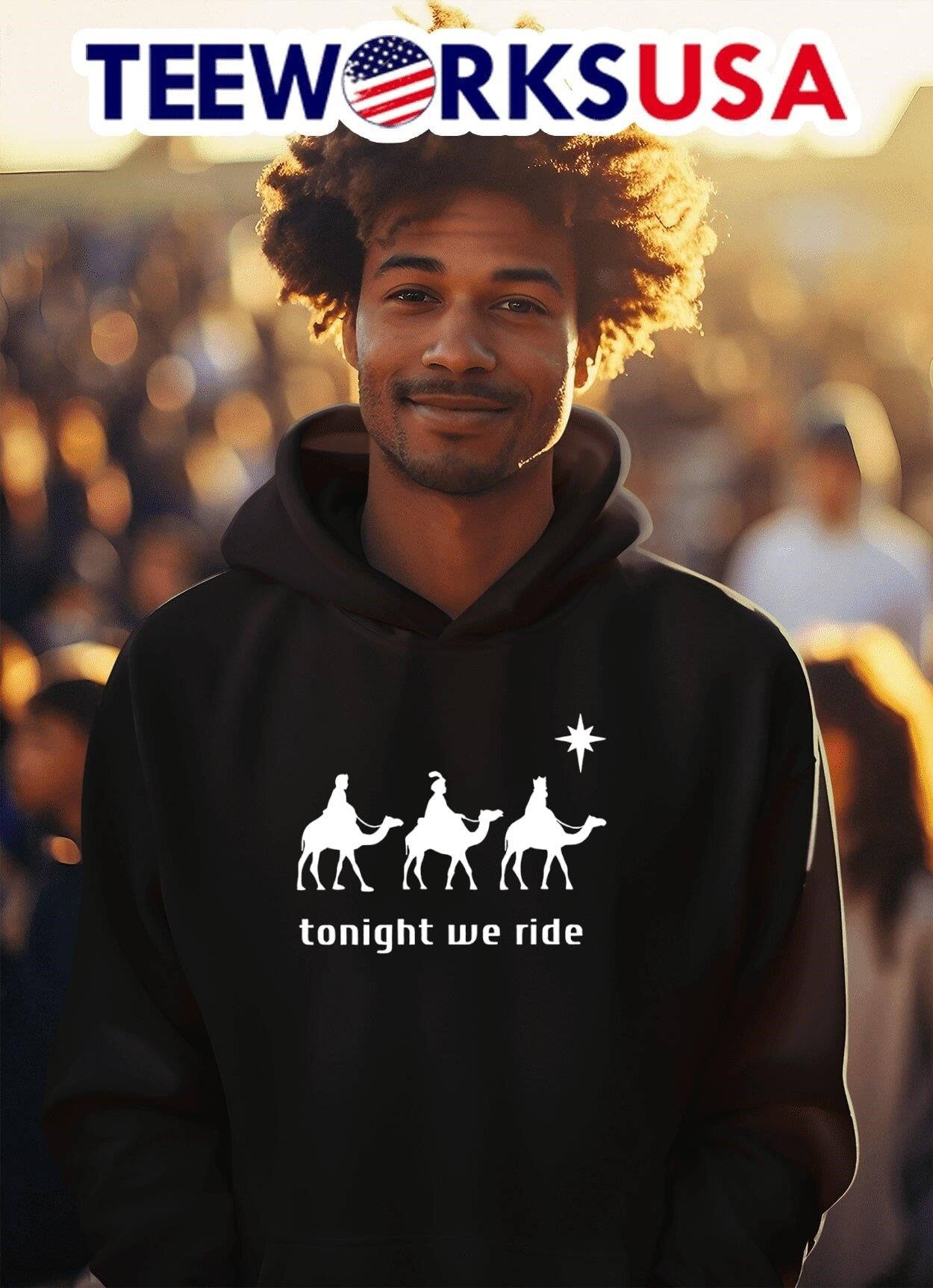 Tonight We Ride Three Wise Men Nativity Shirt