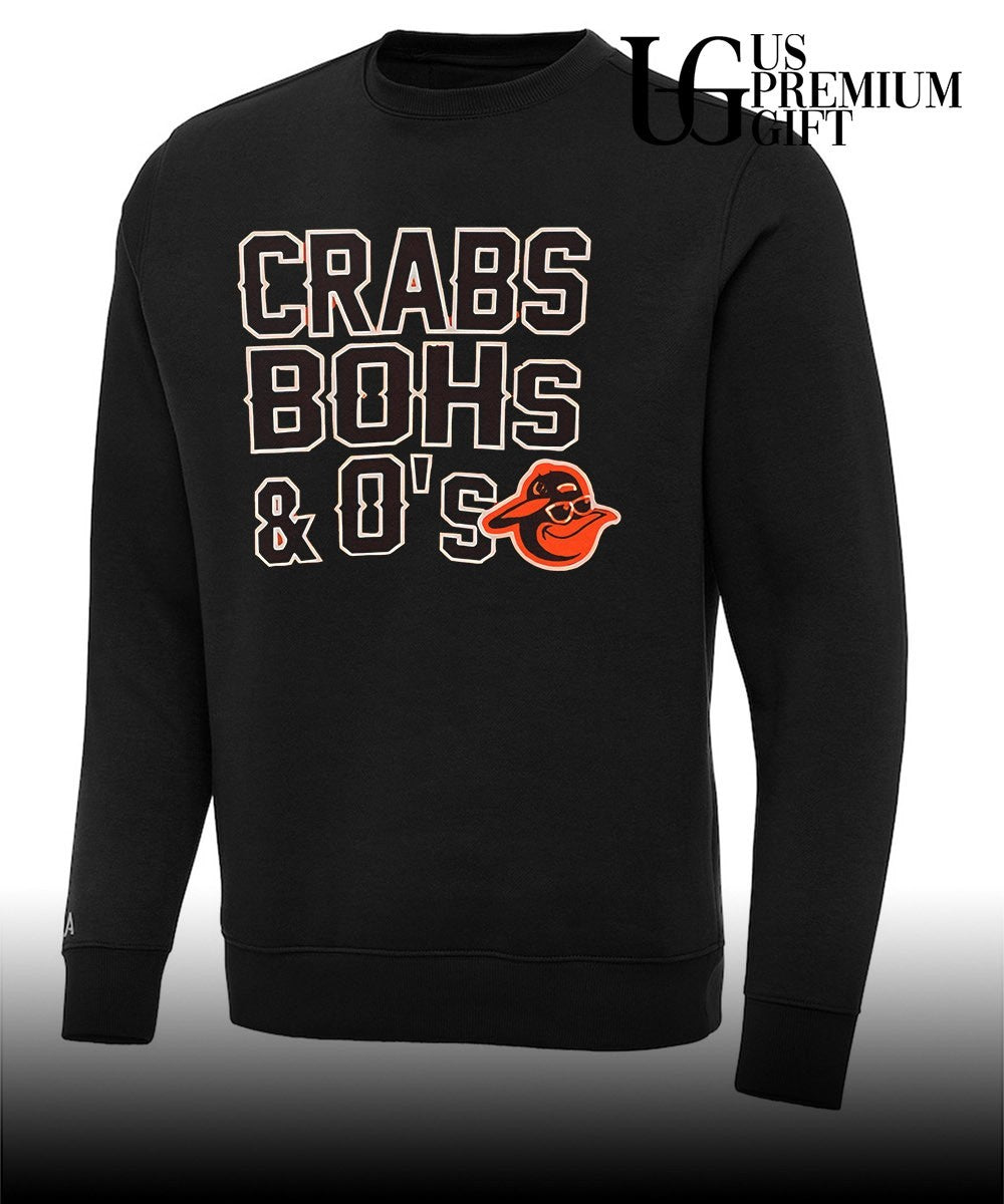 Tony Minadakis Crabs Bohs and Os Baltimore Orioles shirt