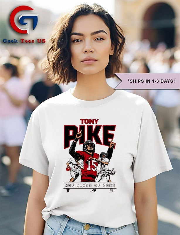 Tony Pike Hof Class Of 2025 Cincinnati Bearcats football signature shirt