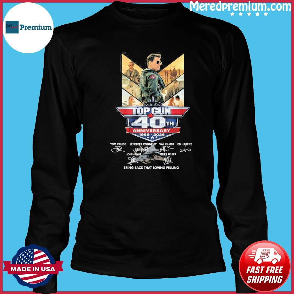 Gun 40th Anniversary 1986-2026 Bring Back That Loving Feeling Shirt