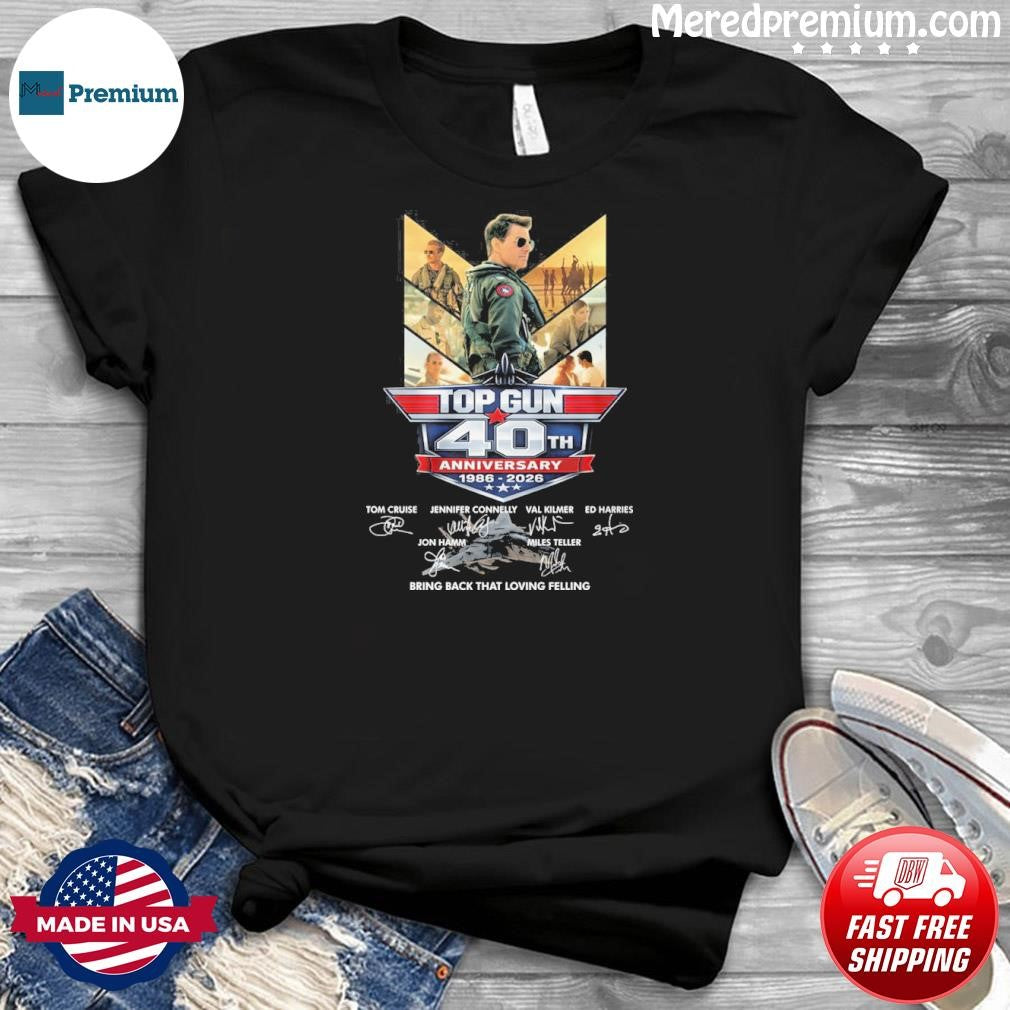 Gun 40th Anniversary 1986-2026 Bring Back That Loving Feeling Shirt