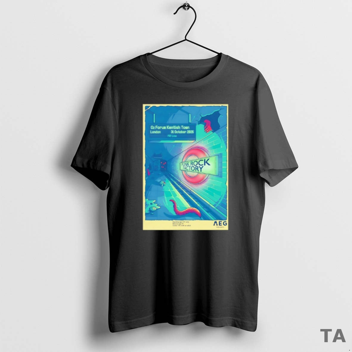 Top Punk Rock Factory Event London Uk On Oct 31 2025 T Shirt Sweater