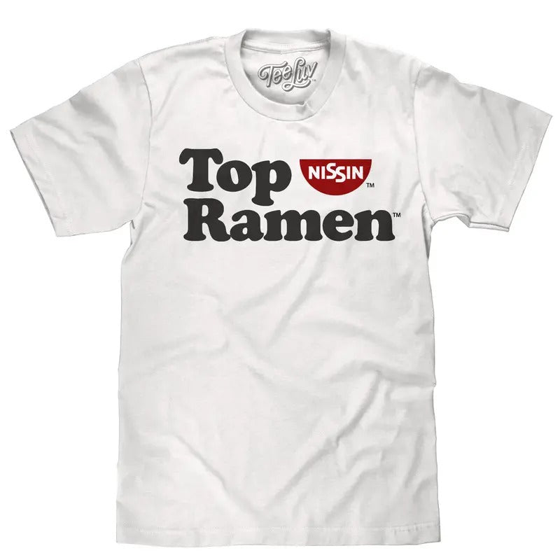 Top Ramen Logo T-Shirt - White Hoodie, Sweatshirt | HypeDripTees.com