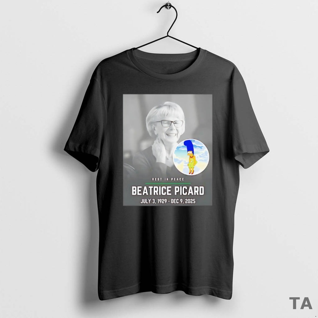 Top Rest In Peace Beatrice Picard July 3 1929 Ded 9 2025 T Shirt Sweater