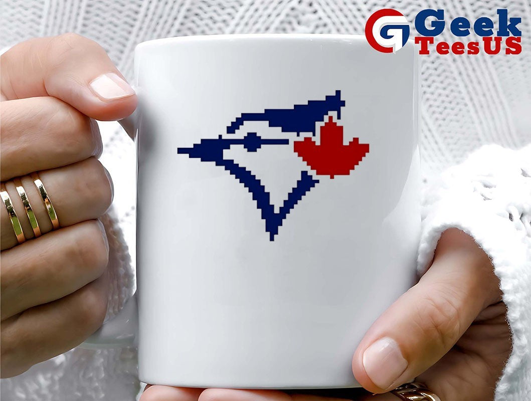 Toronto Blue Jays Mlb World Series 2025 Logo 8 Bit